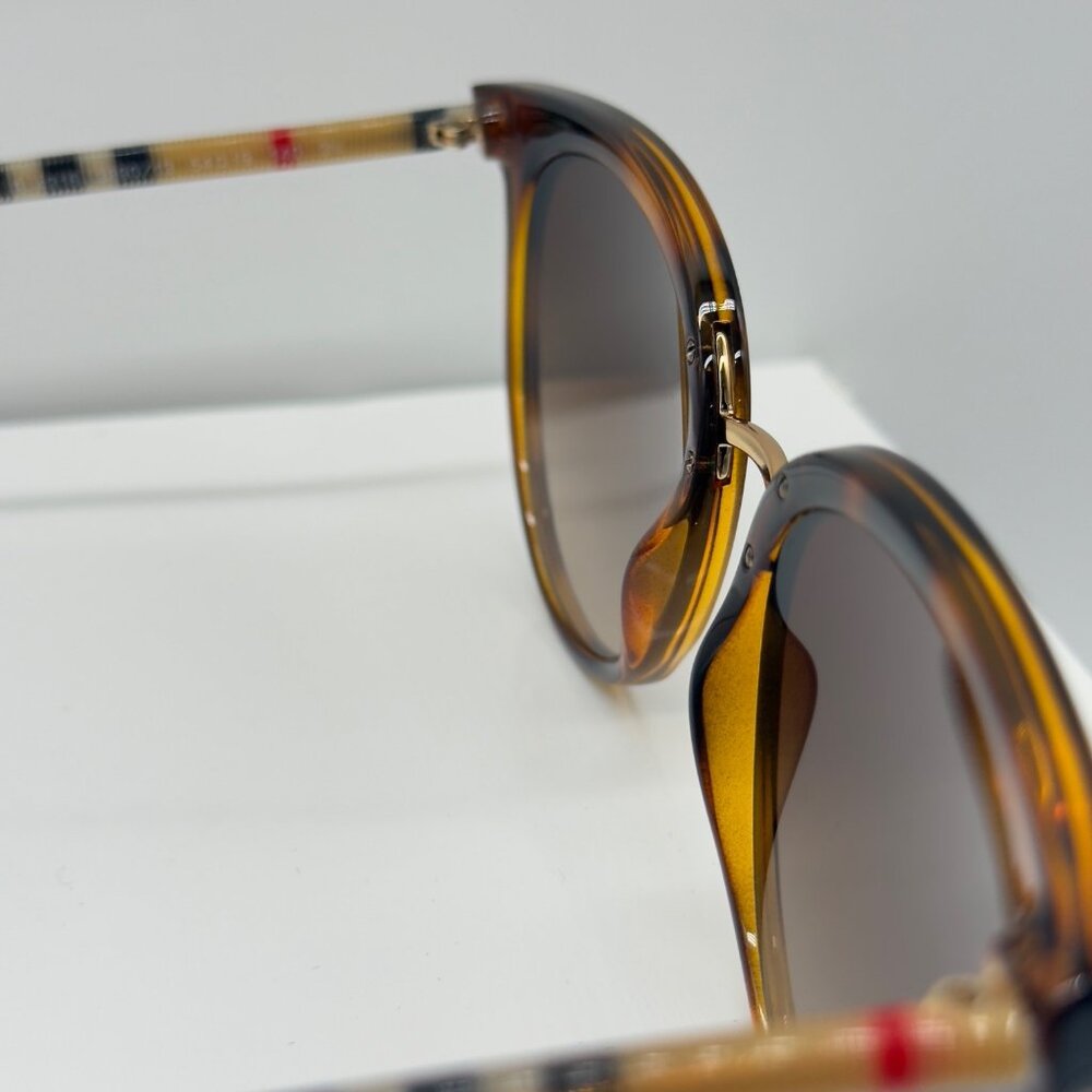 Burberry B 4316 3890/13 Havana Gradient Women's  54-19 New with Case Cloth NOTE - Picture 10 of 11